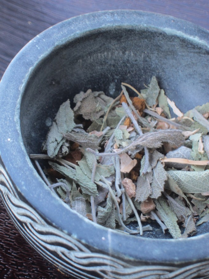 Cernunnos Tea Blend #sage #birch #chaga