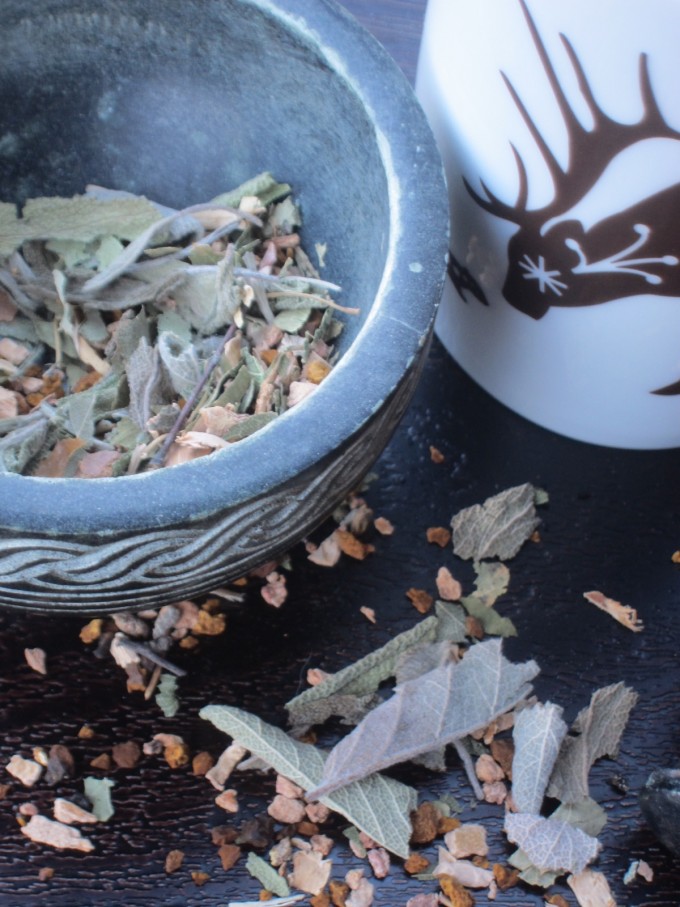 Cernunnos Tea Blend #sage #birch #chaga