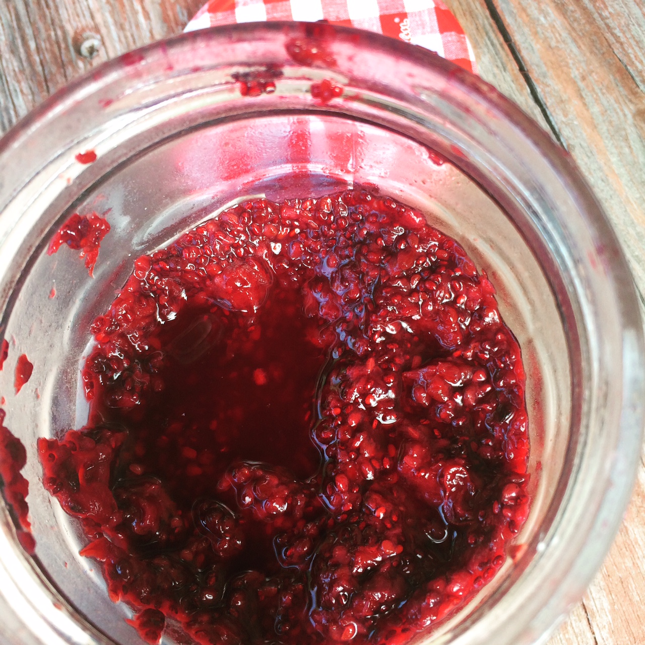 Wild Blackberry Chia Jam + Tips for Cooking with Your Toddler